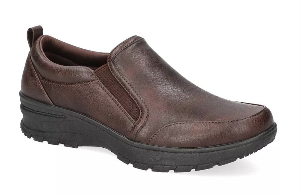 Easy Works by Easy Street Garland Slip-Resistant Flat Shoes Womens 8.5